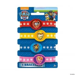 Paw Patrol™ Rubber Bracelets - 4 Pc.