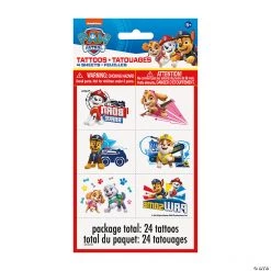 Paw Patrol™ Temporary Tattoos - 24 Pc.