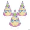 Pineapple ’n Friends Party Cone Hats - 8 Pc.