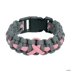 Large Awareness Ribbon Paracord Bracelets
