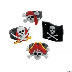 Pirate Rings - 12 Pc.