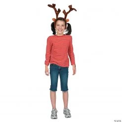 Plush Deluxe Reindeer Antlers with Ears