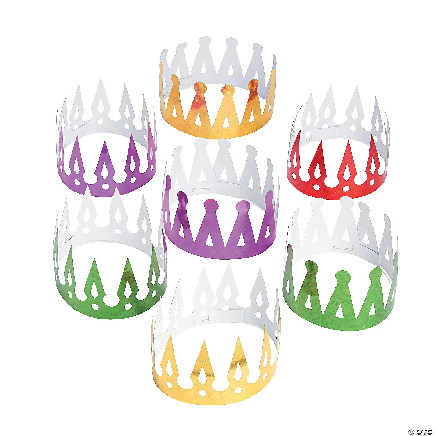 Prism Crowns - 12 Pc. 1 Prism Crowns - 12 Pc.