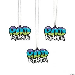 Rad Reader Necklaces - 12 Pc.