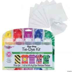 Rainbow Tie-Dye Bandana Kit - 25 Pc.