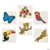 Rainforest Friends Temporary Tattoos - 72 Pc.