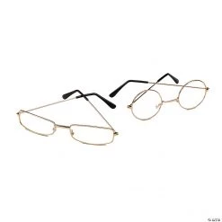 Rectangular Santa Glasses