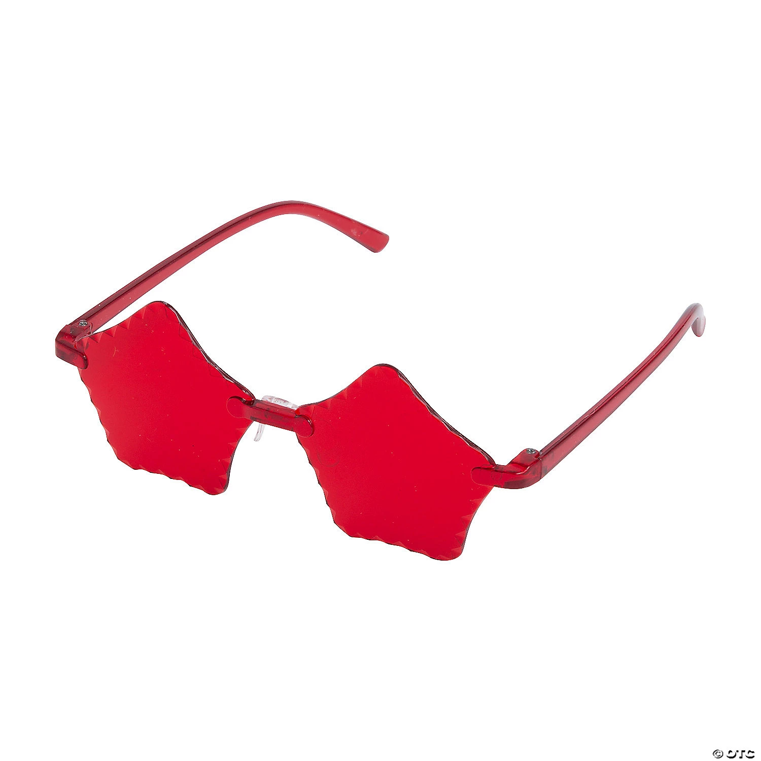 Red Rimless Star Sunglasses – 12 Pc. 1 Red Rimless Star Sunglasses – 12 Pc.
