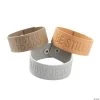 Religious Sayings Leather Bracelets - 12 Pc.