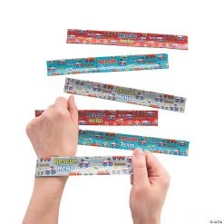 Rescue Heroes Slap Bracelets - 12 Pc.