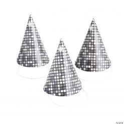 Retro Vibes Disco Party Hats - 12 Pc.