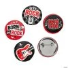 Rock Star Buttons - 24 Pc.