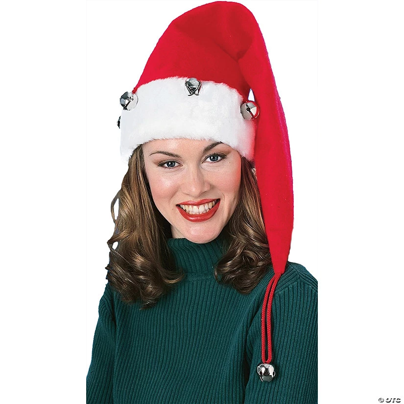 Santa Hat With Bells 1 Santa Hat With Bells