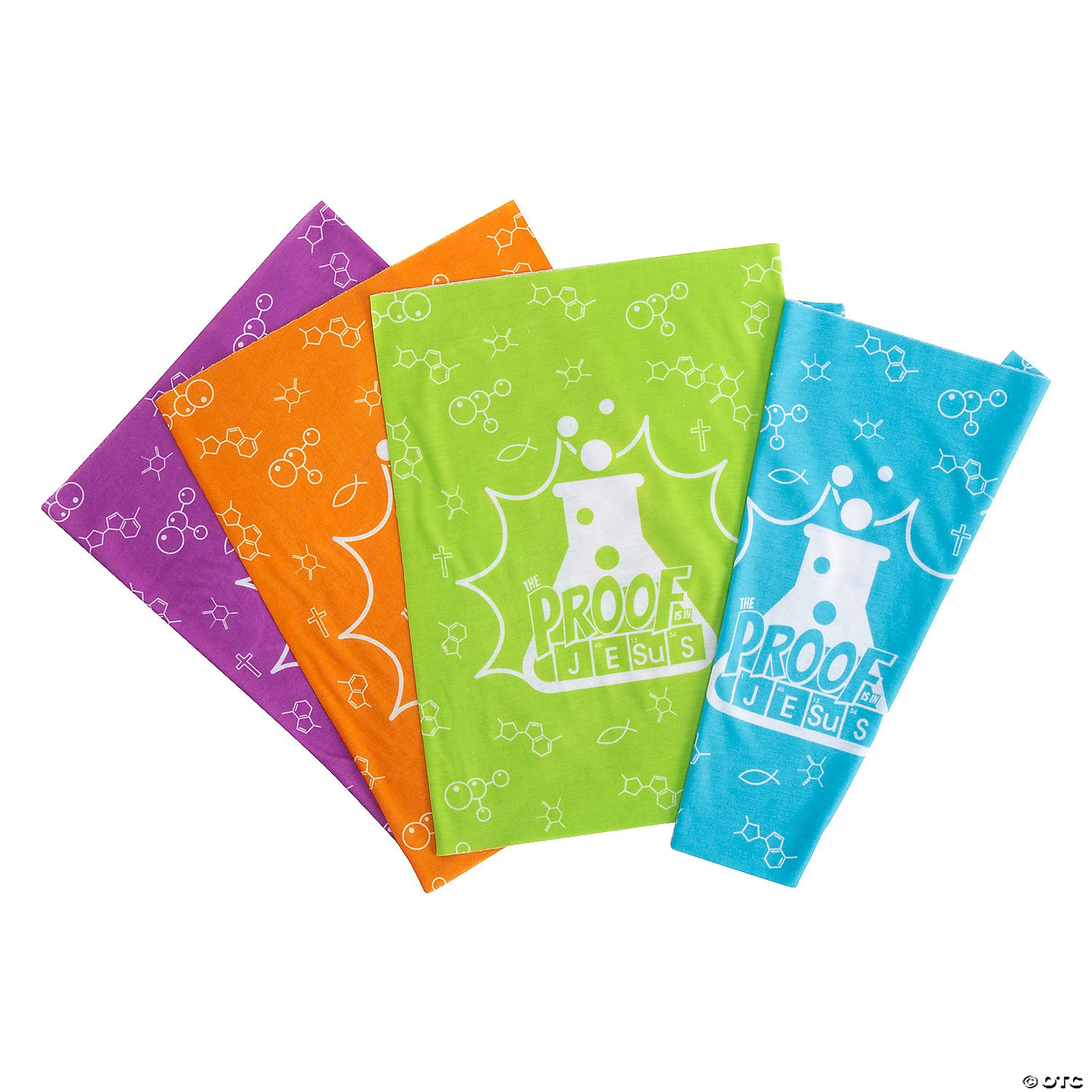 Science VBS Tube Bandanas - Makes 12 1 Science VBS Tube Bandanas - Makes 12