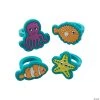 Sea Life Rings - 12 Pc.