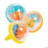 Sea Life Snow Globe Rings - 12 Pc.