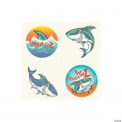 Shark Temporary Tattoos - 72 Pc.