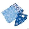 Snowflake Print Bandanas - 12 Pc.