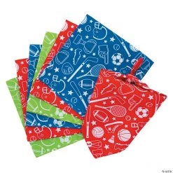 Sports Icons Bandanas - 12 Pc.