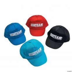 Sports VBS Baseball Caps - 12 Pc.