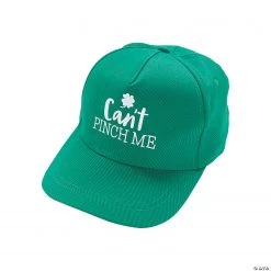 St. Patrick’s Day Baseball Caps - 12 Pc.