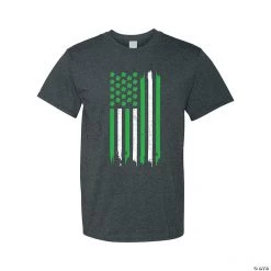 St. Patrick’s Day Flag Adult’s T-Shirts
