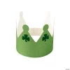 St. Patrick’s Day Glitter Crowns