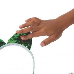 St. Patrick’s Day Reversible Sequin Unicorn Headbands - 12 Pc.