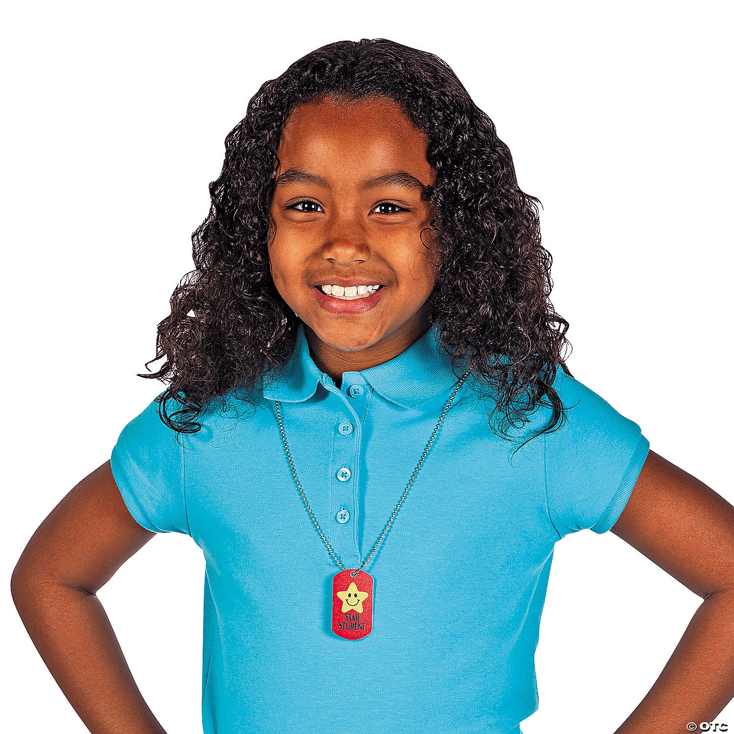 Star Student Dog Tag Necklaces - 12 Pc. 2 Star Student Dog Tag Necklaces - 12 Pc. - Image 2