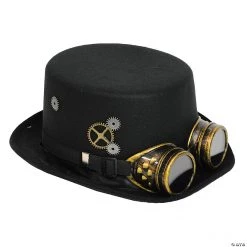 Steampunk Hat With Goggles