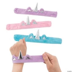 Stuffed Unicorn Slap Bracelets - 12 Pc.
