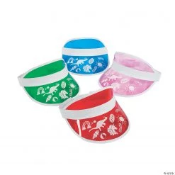 Summer Fun Transparent Visors - 12 Pc.