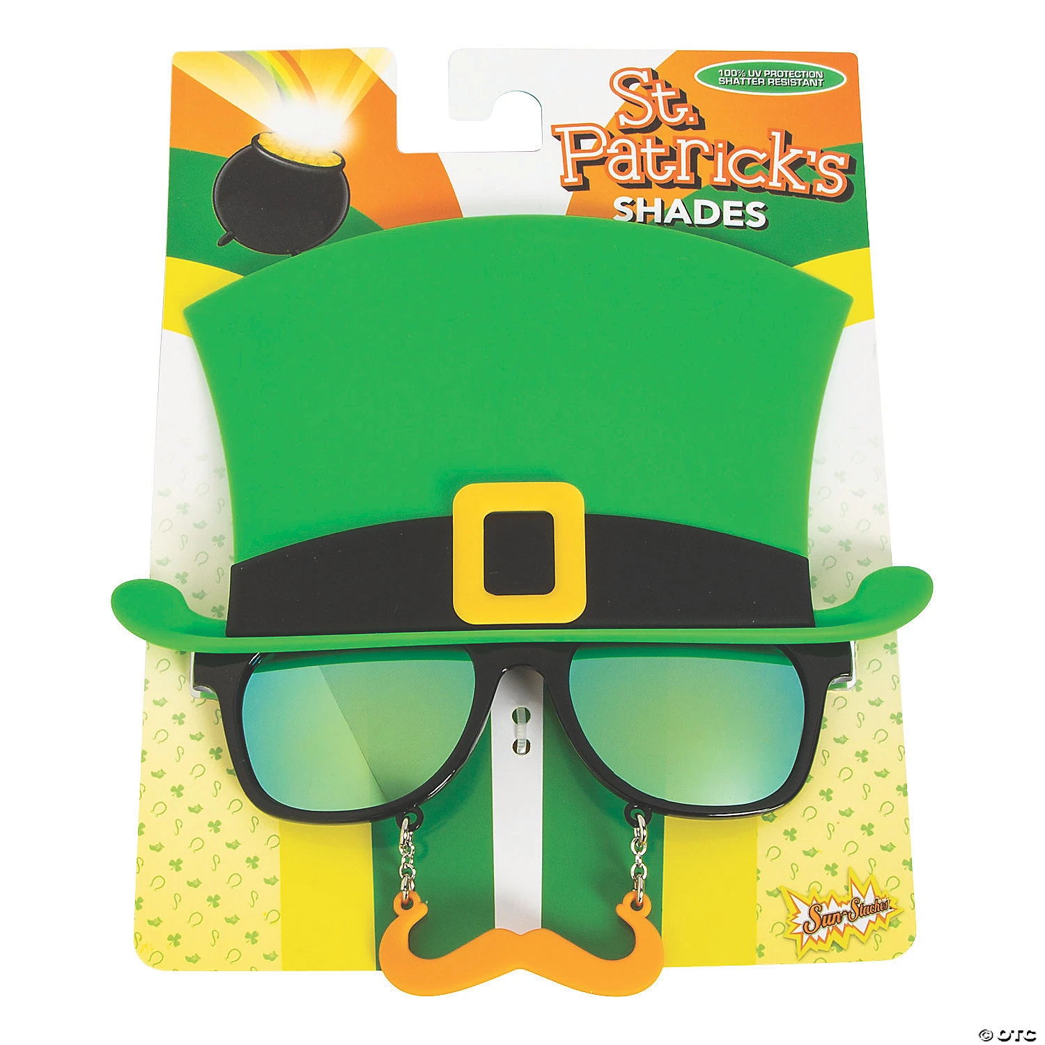 Sun-Staches® St. Patrick’s Day Sunglasses - 1 Pc. 1 Sun-Staches® St. Patrick’s Day Sunglasses - 1 Pc.