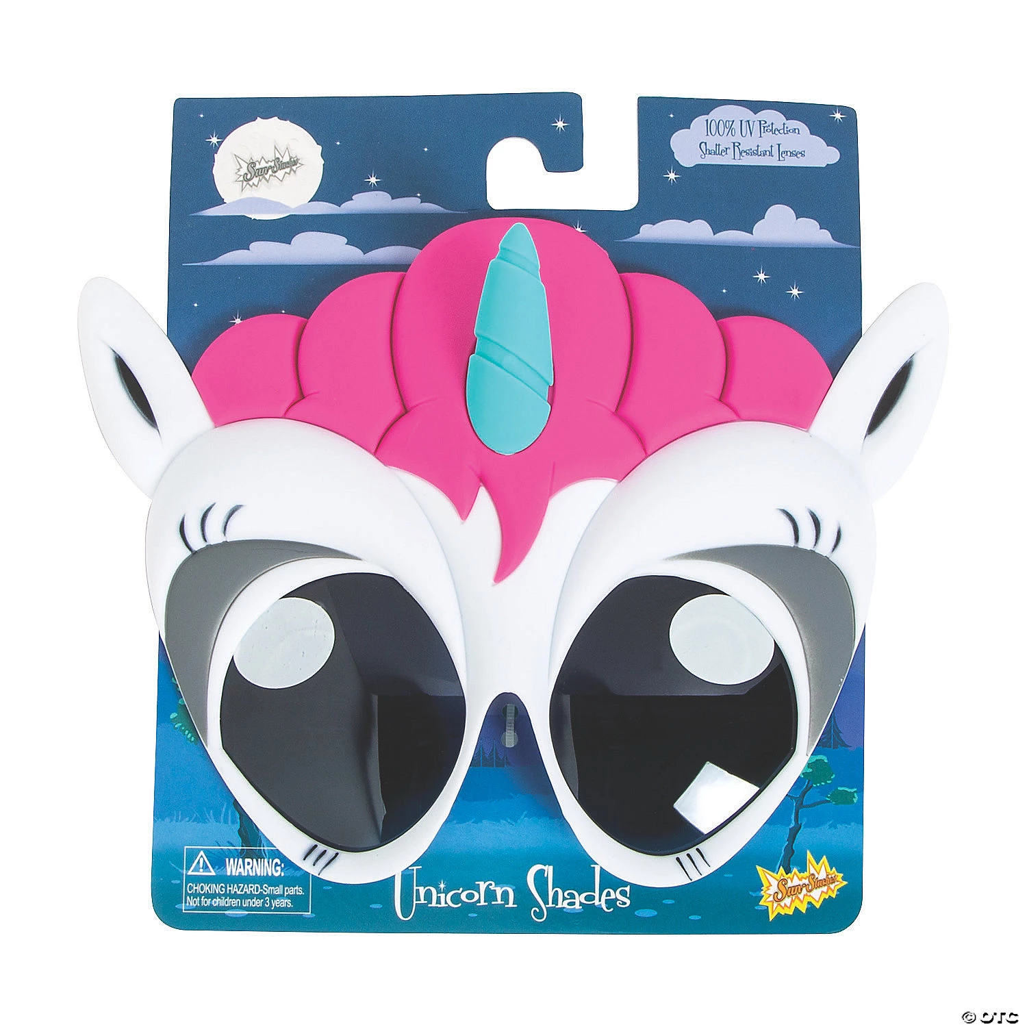 Sun-Staches® Unicorn Sunglasses - 1 Pc. 1 Sun-Staches® Unicorn Sunglasses - 1 Pc.