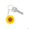 Sunflower Keychains - 12 Pc.