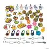 Super Fun Keychain Assortment - 60 Pc.