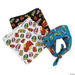 Superhero Bandanas - 12 Pc.