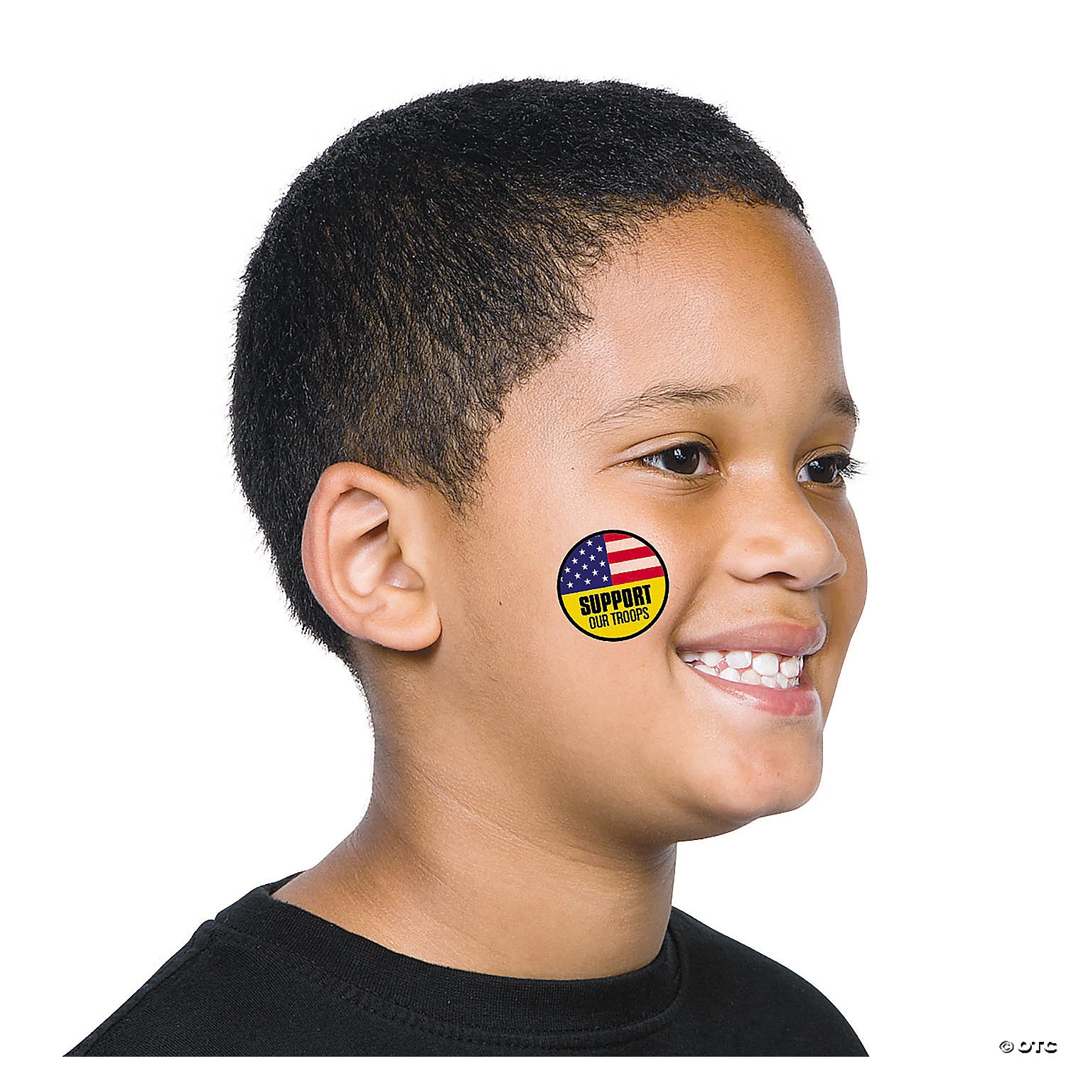 Support Our Troops Temporary Tattoos - 72 Pc. 2 Support Our Troops Temporary Tattoos - 72 Pc. - Image 2