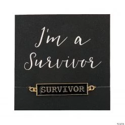 Survivor Bracelet with Card