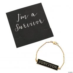 Survivor Bracelet with Card 5 Survivor Bracelet with Card -Apparel & Accessories Sales survivor bracelet with card13847386 a02