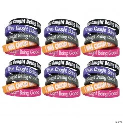 Teacher Created Resources I Was Caught Being Good Wristband Pack, 10 Per Pack, 6 Packs