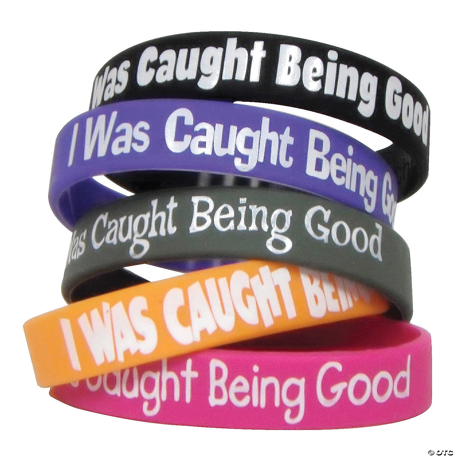 Teacher Created Resources I Was Caught Being Good Wristband Pack, 10 Per Pack, 6 Packs 2 Teacher Created Resources I Was Caught Being Good Wristband Pack, 10 Per Pack, 6 Packs - Image 2