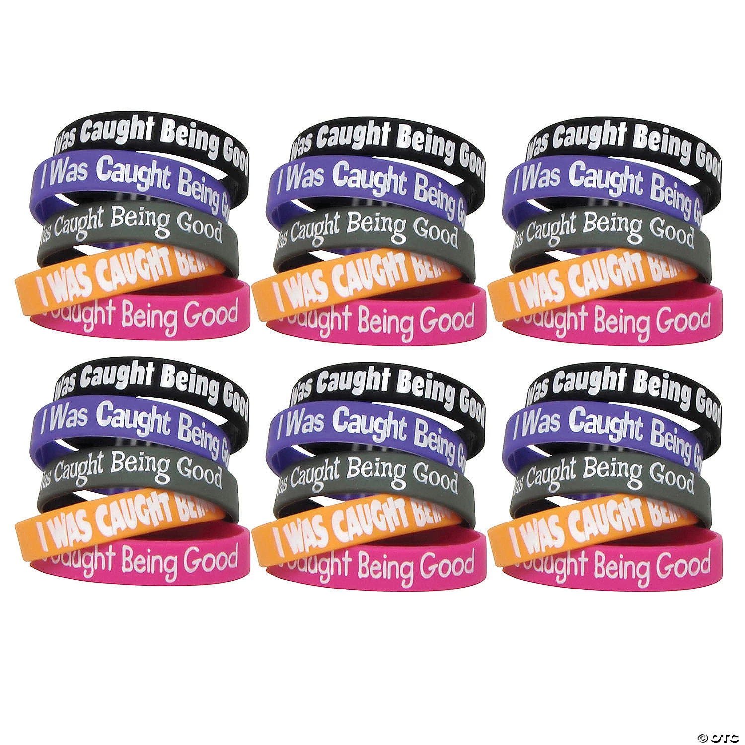 Teacher Created Resources I Was Caught Being Good Wristband Pack, 10 Per Pack, 6 Packs 1 Teacher Created Resources I Was Caught Being Good Wristband Pack, 10 Per Pack, 6 Packs