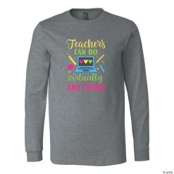 Teachers Can Do Virtually Anything Adult’s T-Shirt