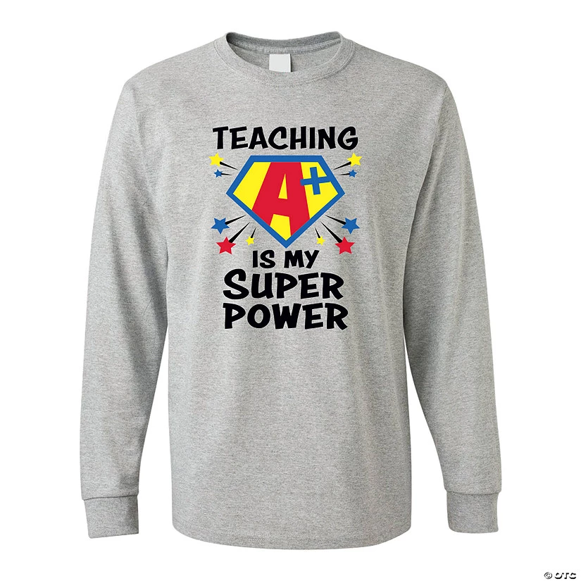 Teaching Is My Superpower Adult’s T-Shirt 1 Teaching Is My Superpower Adult’s T-Shirt