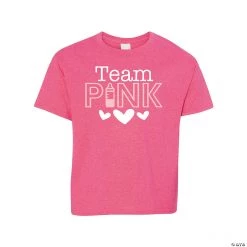 Team Pink Youth's T-Shirt