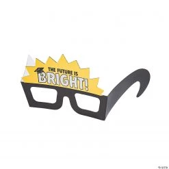 The Future is Bright Graduation Paper Glasses - 12 Pc.