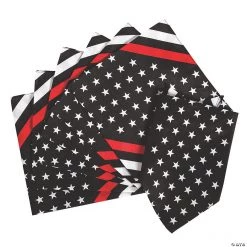 Thin Red Line Bandanas - 12 Pc.