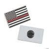 Thin Red Line Enamel Pins