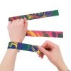 Tie-Dyed Slap Bracelets - 12 Pc.